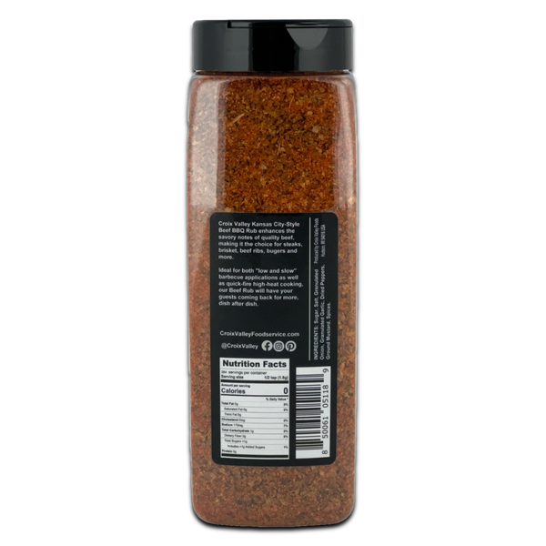 Croix Valley Kansas City Style Beef BBQ Rub