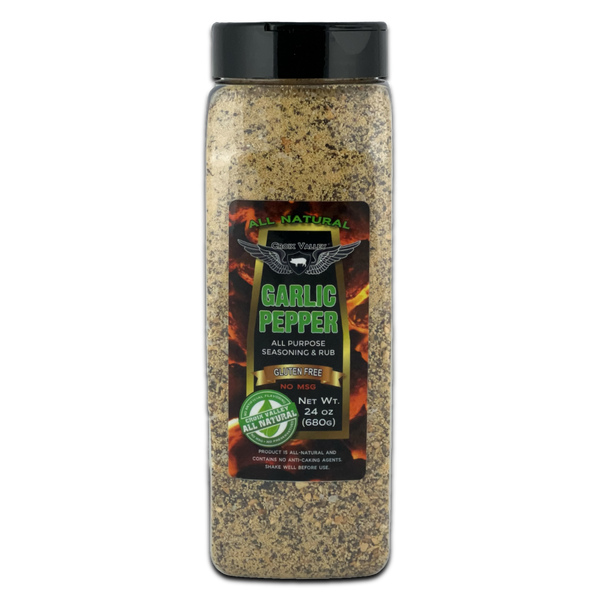 Croix Valley Garlic Pepper Seasoning & Rub (24oz.)