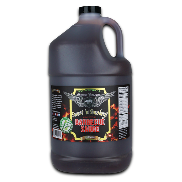 Croix Valley Sweet 'N Smokey Competition Barbecue Sauce Gallon
